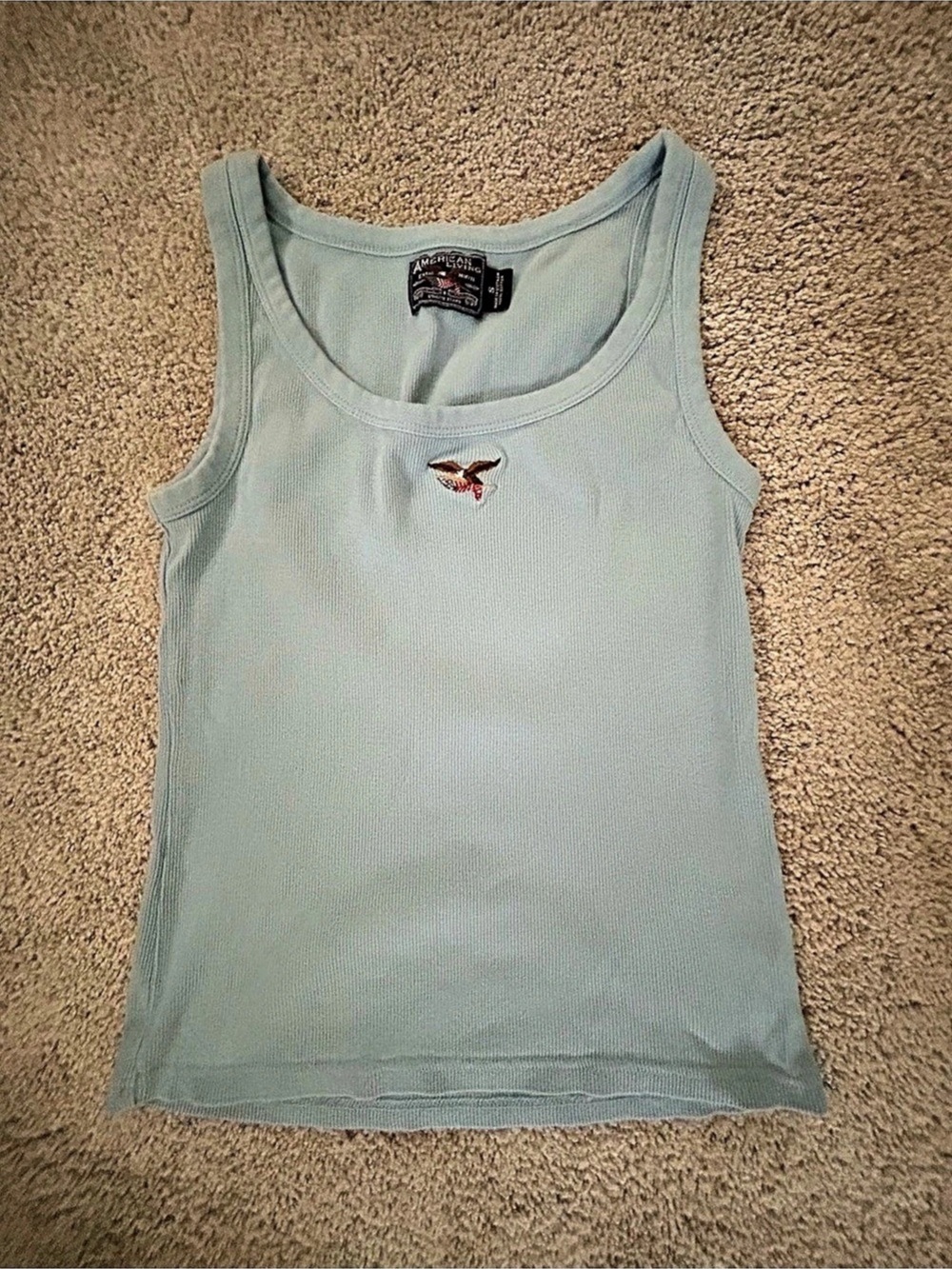 American Vintage Ribbed Tank Top Size Small